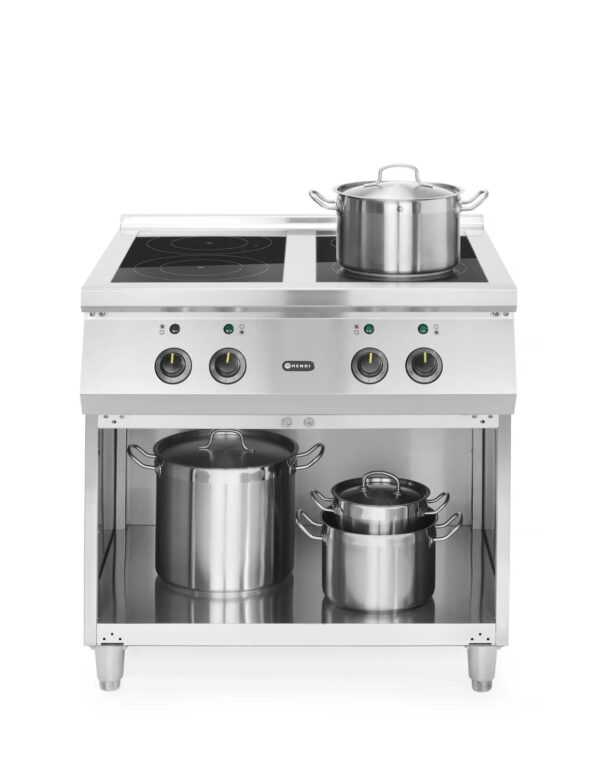 Induktionsspis med 4 zoner, 800 x 720 x (h) 854 mm - Bild 5