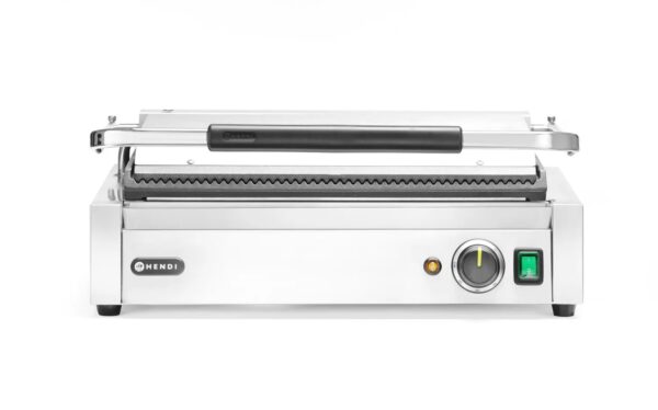 Klämgrill ”Panini XL”, räfflad topp och botten, 230V / 2700W, 548 x 464 x (h) 231mm - Bild 6