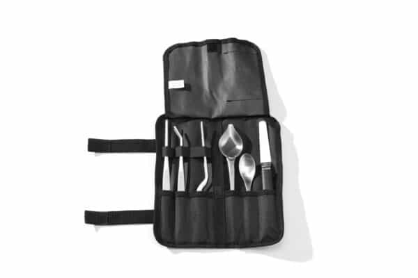 Chef Plating Set - 6 delar - satinfinish, 255 x 25 x (h) 100mm - Bild 2