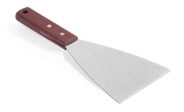 Stekbordsskrapa, rostfritt stål, 118 mm