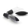 Uranus silicone wine stopper & droppkork, svart