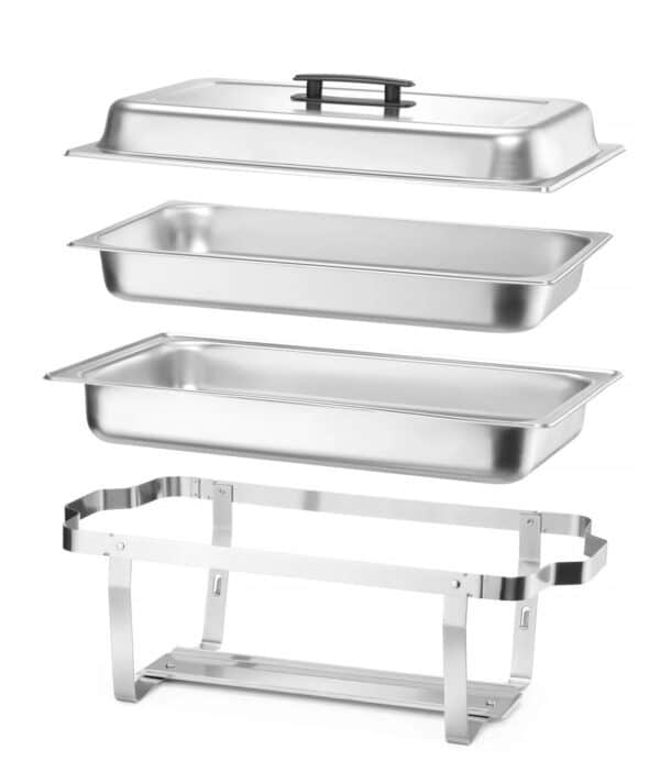 Chafing Dish – Set om 4 delar, 575 x 352 x (h) 296mm - Bild 2