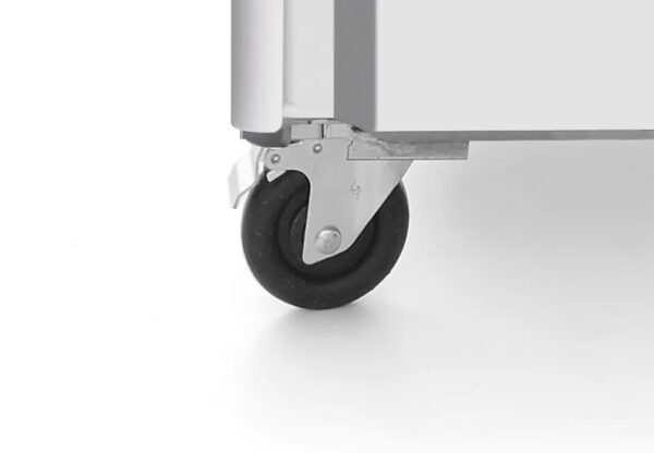 Fryskåp med enkel dörr "Profi Line", 670l, 230V / 600W, -22/-17°c, 730 x 800 x (h) 2096 mm - Bild 4
