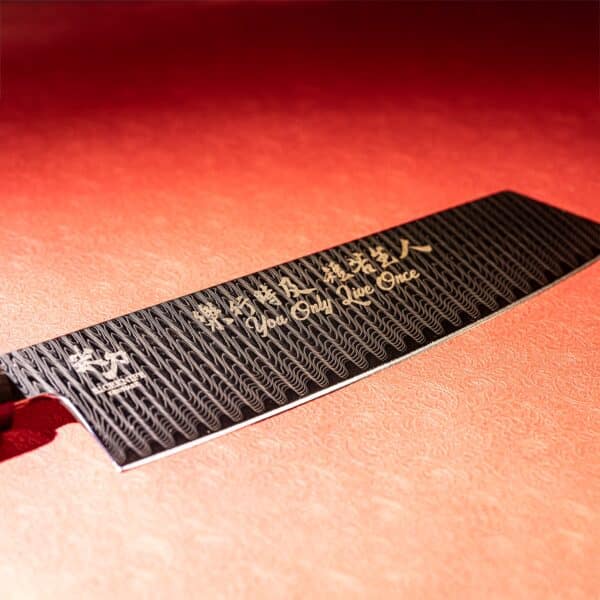 Kockkniv i Damaskusstål – Yolo II. Limited Edition - Bild 6