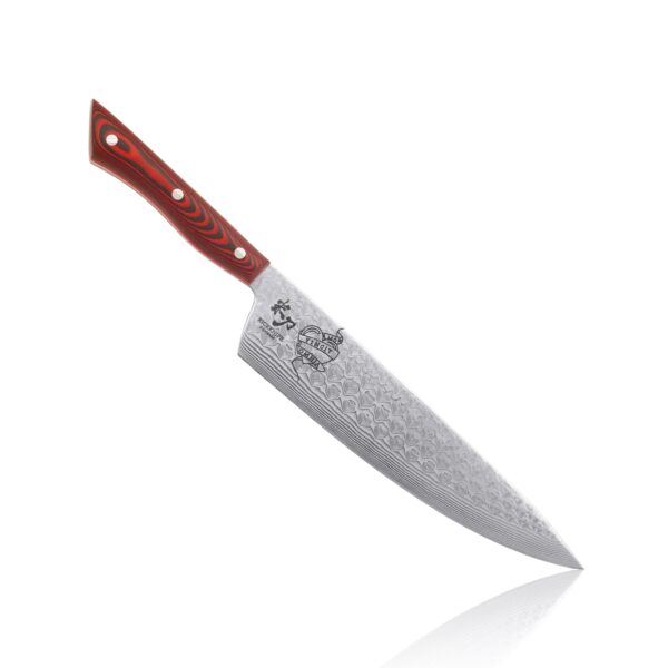 Kockkniv/Kökskniv i Damaskusstål – Amor I. Limited Edition