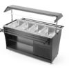 Buffékylvagn,  +2˚C till +10˚C, 1490 x 765 x (h) 1370 mm