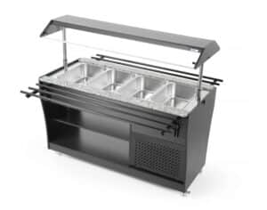Buffékylvagn,  +2˚C till +10˚C, 1490 x 765 x (h) 1370 mm