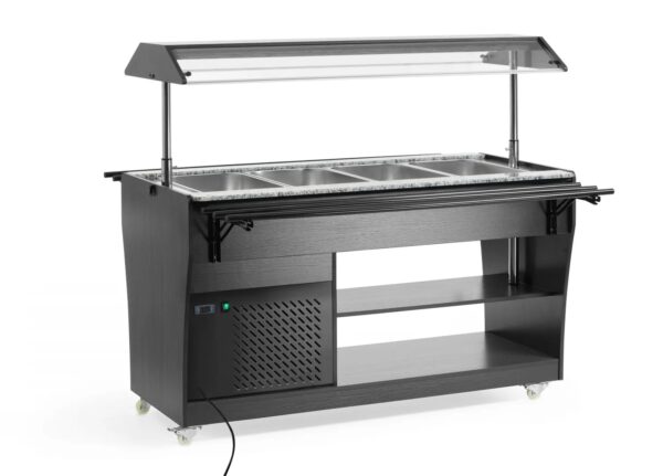 Buffékylvagn,  +2˚C till +10˚C, 1490 x 765 x (h) 1370 mm - Bild 10