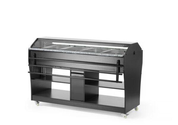 Buffévagn, +30˚C till +90˚C, 1490 x 765 x (h) 1370 mm - Bild 7