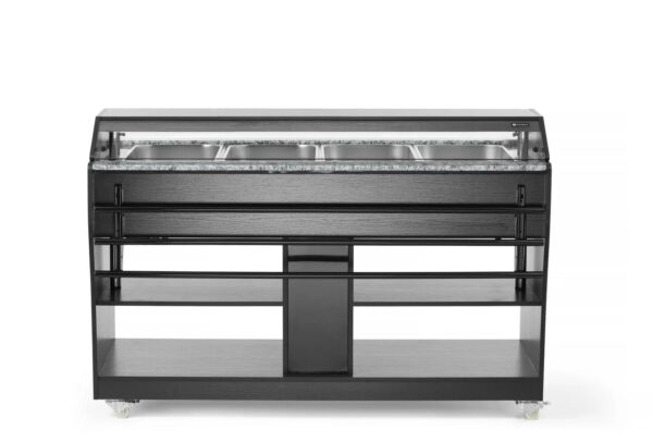 Buffévagn, +30˚C till +90˚C, 1490 x 765 x (h) 1370 mm - Bild 5