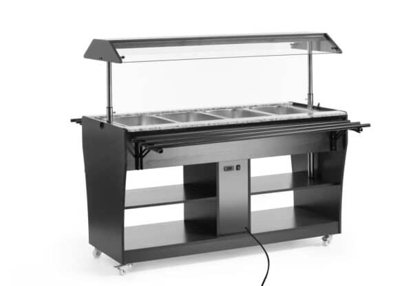 Buffévagn, +30˚C till +90˚C, 1490 x 765 x (h) 1370 mm - Bild 8