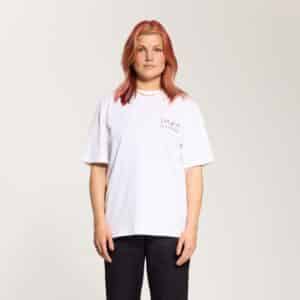 SMØR, T-shirt "White Hallberg"