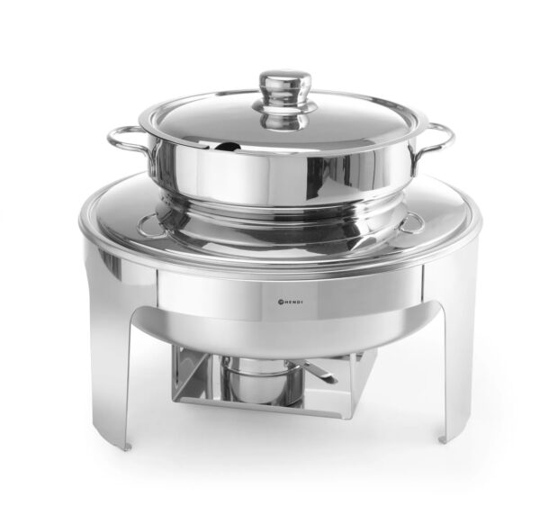 Rund Chafing Dish för Soppa "Profi Line", 10 L, Ø 420 x (h) 380 mm