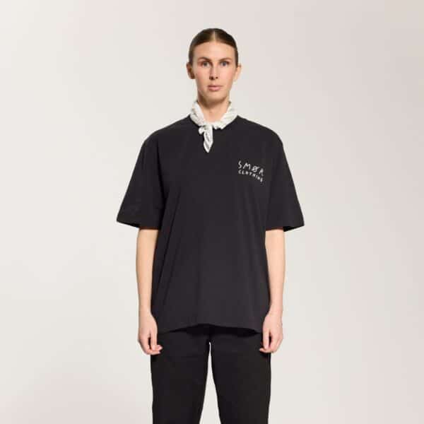 SMØR, T-shirt "Black Hallberg"