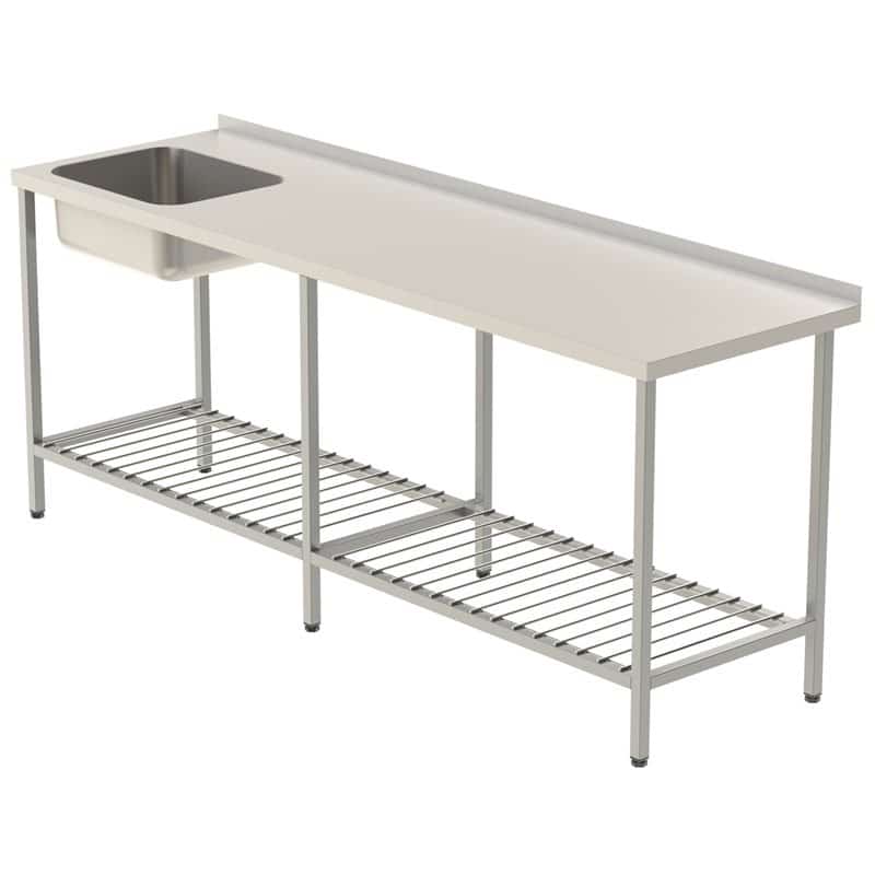 Diskbänk "Standard" med Vulst &amp; C-50 Diskho - 2000 - Gallerhylla - Vänster