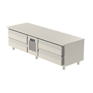 Grillkylbänk "Smart Line", 900-2200 x 650 x (h) 600 mm
