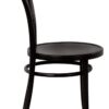 FAMEG, Stol no. 14 "Thonet" i svart med träsits - Bild 2