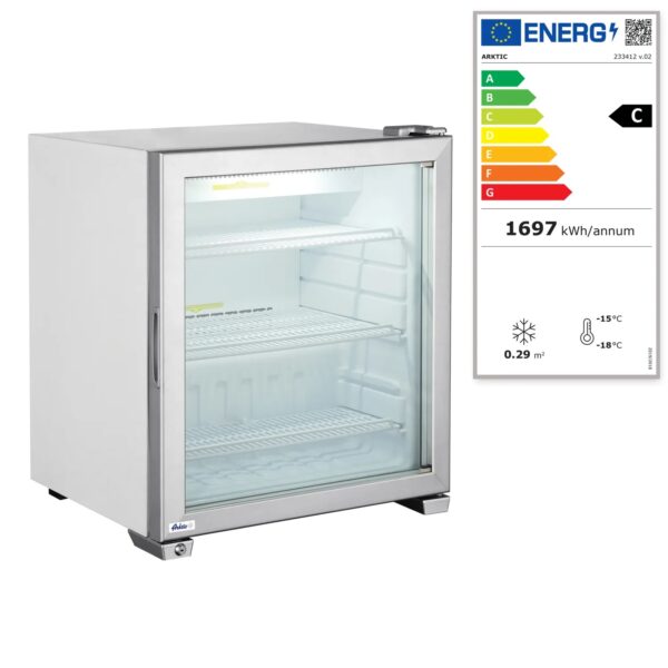 Bänkdisplayfrys 90 L, -14/-22°c, 230V / 230W, 620 x 593 x (h) 680 mm - Bild 3