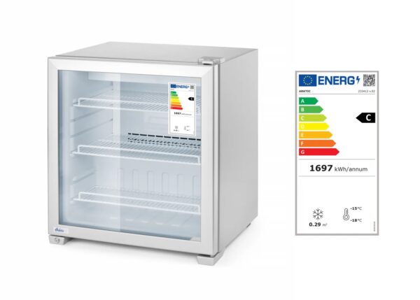 Bänkdisplayfrys 90 L, -14/-22°c, 230V / 230W, 620 x 593 x (h) 680 mm - Bild 4