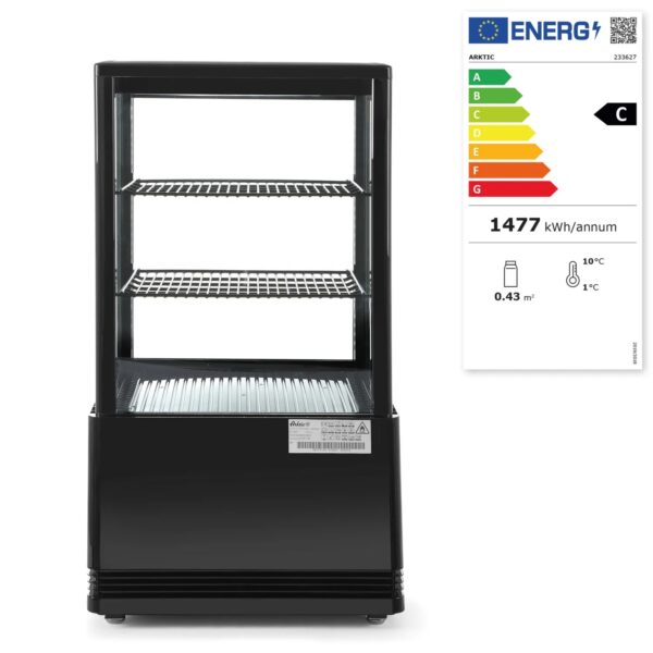 Kylmonter 58 L, Svart, 230V / 170W, 452 x 406 x (h) 830 mm - Bild 5
