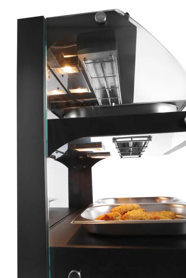 Varmhållande display, 230V / 560W, 650 x 485 x (h) 630 - Bild 5