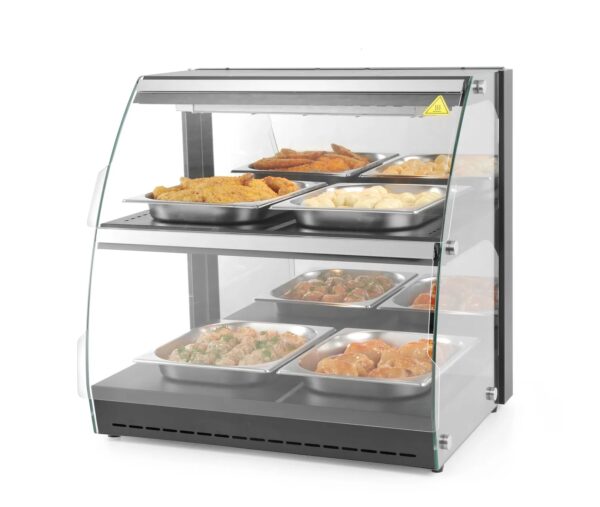 Varmhållande display, 230V / 560W, 650 x 485 x (h) 630 - Bild 7