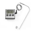 Stektermometer med timer, 65 x 70 x (h) 17 mm