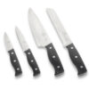 Austral Knivset 4 delar Stål/Svart