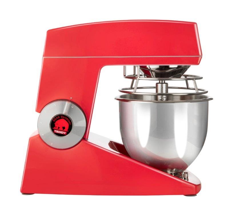 Blandare Teddy 5 L, 500W, 230V - Röd
