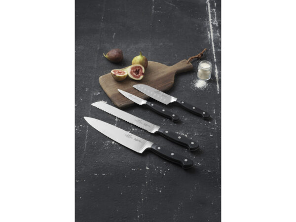 Pluton Knivset 4 delar Stål/Svart - Bild 2