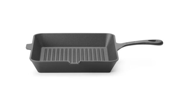 Grillpanna i gjutjärn, 265 x 265 x (h) 50 mm - Bild 2
