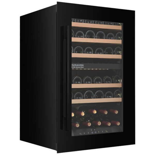 Dunavox JOY-42 helintegrerad vinkyl med dubbla temperaturzoner och LED-display