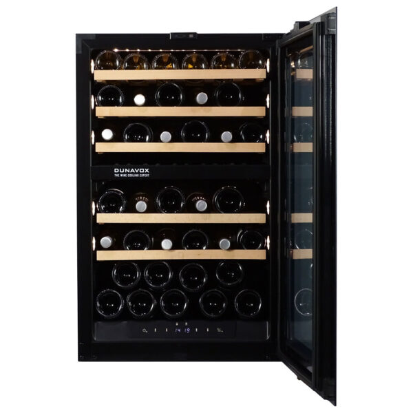 Dunavox JOY-42 helintegrerad vinkyl med dubbla temperaturzoner och LED-display
