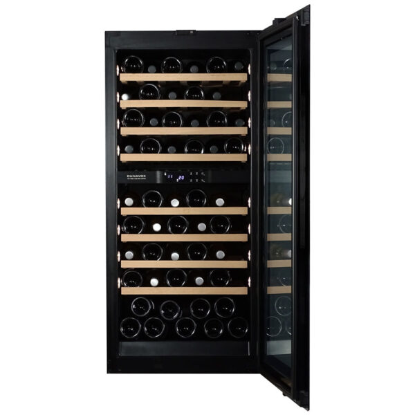 Dunavox JOY-65 helintegrerad vinkyl med dubbla temperaturzoner och LED-display