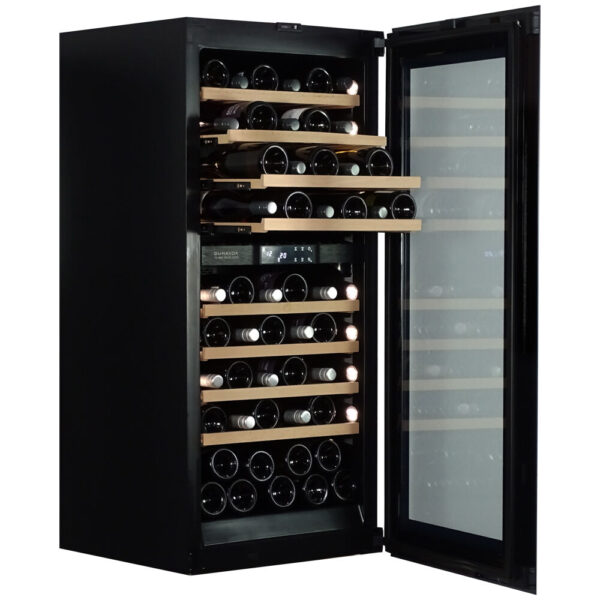Dunavox JOY-65 helintegrerad vinkyl med dubbla temperaturzoner och LED-display