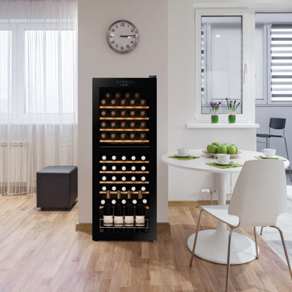Fristående vinkyl – Dunavox HOME 50 – 50 flaskor - Bild 2