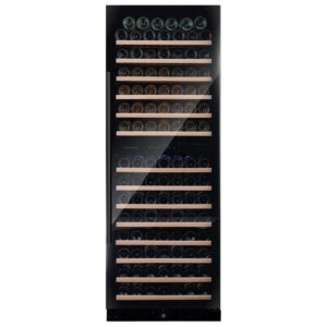 Dunavox GRANDE-181 premium vinkyl med teleskopskenor och blå LED-belysning