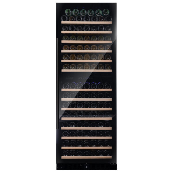 Dunavox GRANDE-181 premium vinkyl med teleskopskenor och blå LED-belysning