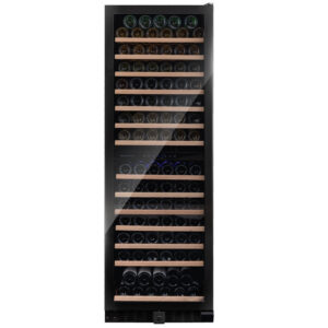 Dunavox GRANDE-166 premium vinkyl med teleskopskenor och blå LED-belysning