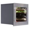 Dunavox DAVS-25.63 rostfri inbyggnadsvinkyl med touch-screen och LED-belysning