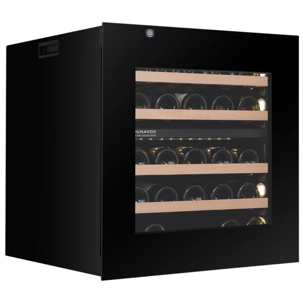 Dunavox BALANCE-26.TO helintegrerad vinkyl med dubbla temperaturzoner och push-to-open