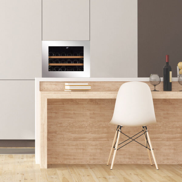 Dunavox DAVG-18.46 kompakt helintegrerad vinkyl med push-to-open och touch-screen