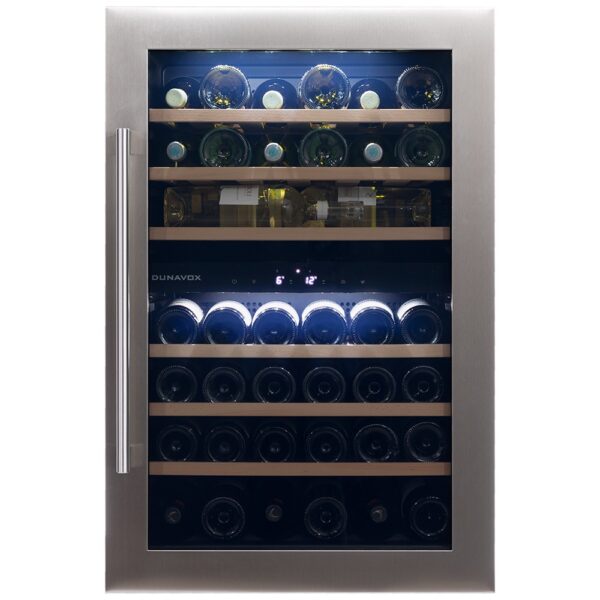 Dunavox DAB-42.117 Soul-42 integrerad vinkyl med rostfritt handtag och LED-belysning