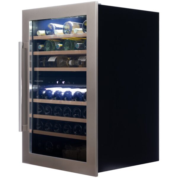 Dunavox DAB-42.117 Soul-42 integrerad vinkyl med rostfritt handtag och LED-belysning